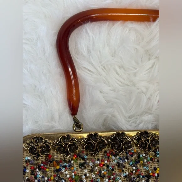 Vintage Soure of New York Beaded Handbag - Picture 14 of 16